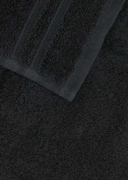 4 Pack Black 100% Egyptian Cotton Face Cloths