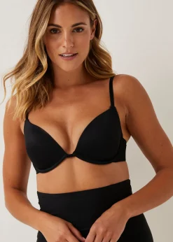 2 Pack Black & White Smooth Plunge Bras