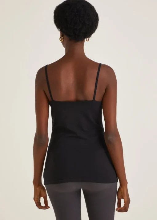 3 Pack Black Essential Cami Tops