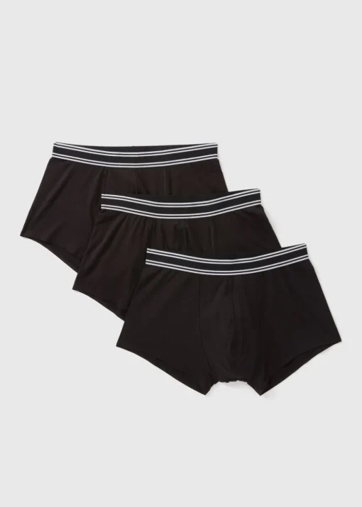 3 Pack Black Hipsters