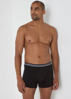 3 Pack Black Keyhole Boxers