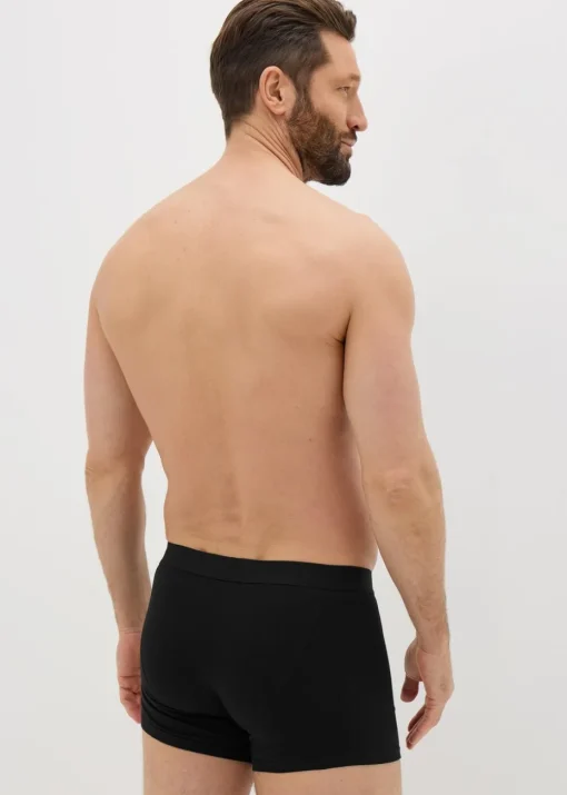 3 Pack Black Keyhole Boxers