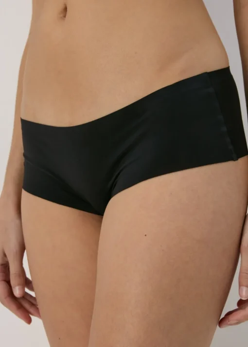 4 Pack Black Short Knickers