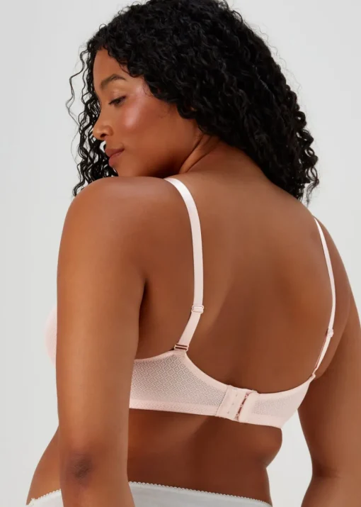 2 Pack DD+ Textured Lace Non Padded Bras