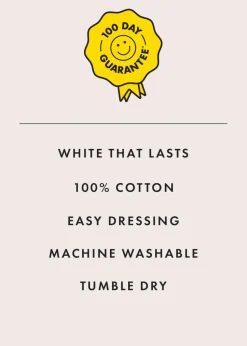 2 Pack Girls White Easy Dressing Polo Shirts (3-13yrs)