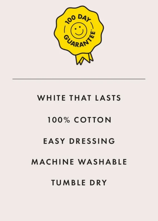 2 Pack Girls White Easy Dressing Polo Shirts (3-13yrs)