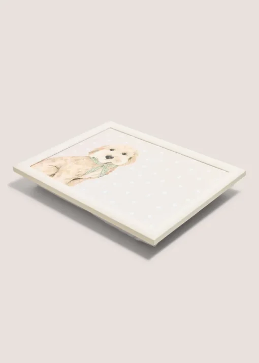 4 Pack Grey Connie Cockapoo Placemats (10.5cm x 10.5cm)