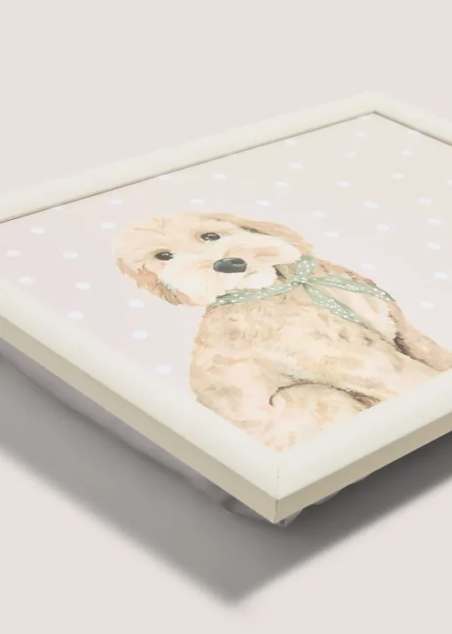 4 Pack Grey Connie Cockapoo Placemats (10.5cm x 10.5cm)