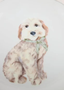 4 Pack Grey Connie Cockapoo Placemats (10.5cm x 10.5cm)