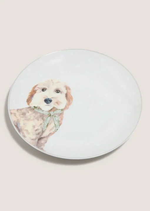 4 Pack Grey Connie Cockapoo Placemats (10.5cm x 10.5cm)