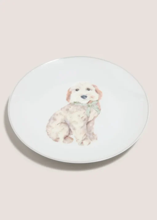 4 Pack Grey Connie Cockapoo Placemats (10.5cm x 10.5cm)