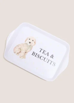 4 Pack Grey Connie Cockapoo Placemats (10.5cm x 10.5cm)