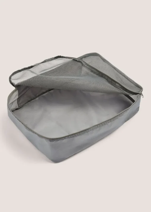 5 Pack Grey Storage Bag Set