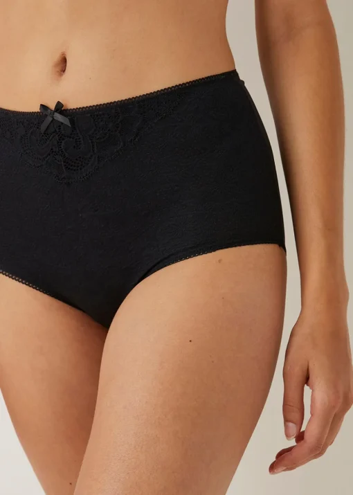 3 Pack Jacquard Full Knickers