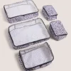 5 Pack Leopard Packing Cubes