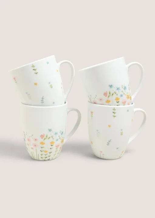 4 Pack Meadow Mugs