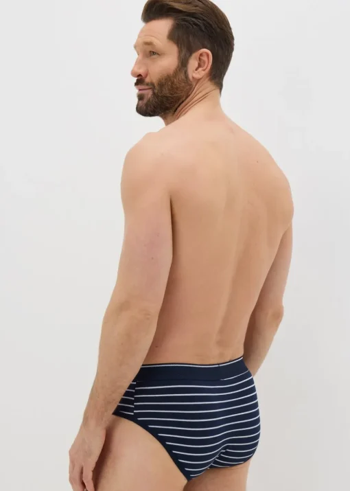 5 Pack Navy Mono Briefs