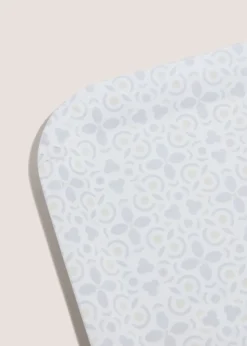 4 Pack of Grey Tile Cork Coasters