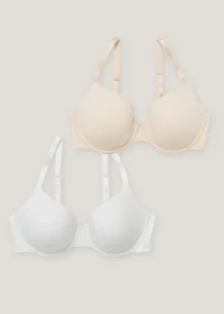 2 Pack Smooth T-Shirt Bras