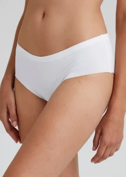 3 Pack White No VPL Short Knickers