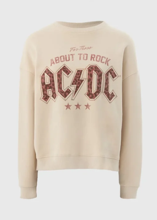 ACDC Cream About To Rock Sweatshirt
