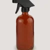 Amber Glass Spray Bottle (21cm x 7cm)
