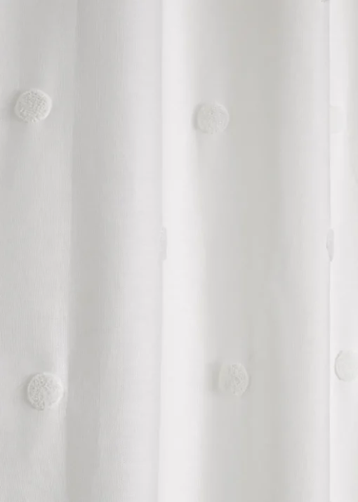 Appletree Boutique Zara White Eyelet Curtains