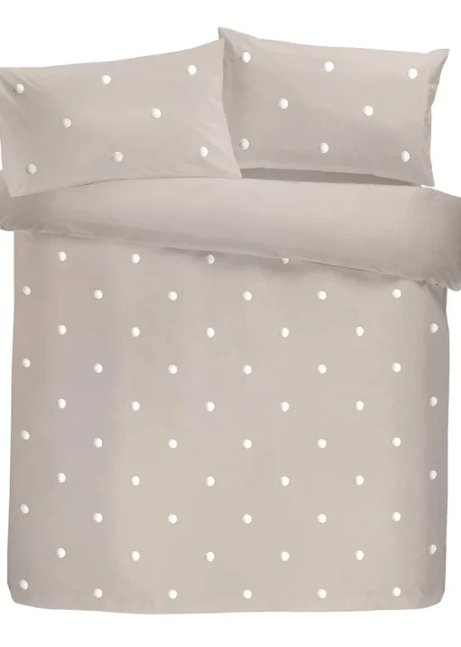 Appletree Dot Garden Beige Duvet Cover Set