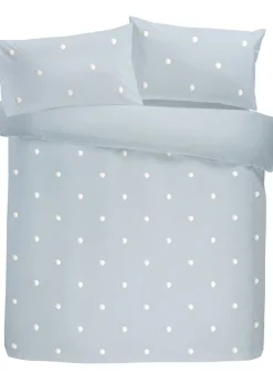 Appletree Dot Garden Blue Duvet Cover Set