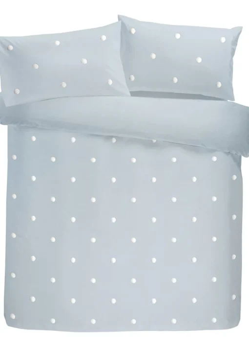 Appletree Dot Garden Blue Duvet Cover Set