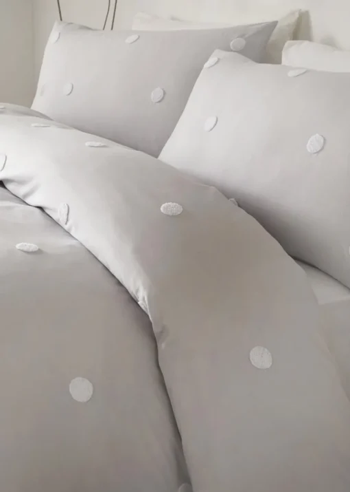Appletree Dot Garden Metallic Duvet Cover Set