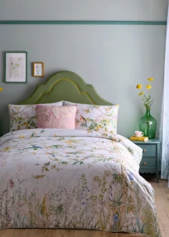 Appletree Heritage Arianna Digitally Printed Natural Duvet Cover Set