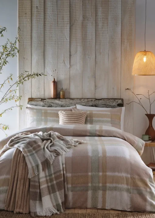 Appletree Hygge Verbier Natural Duvet Cover Set