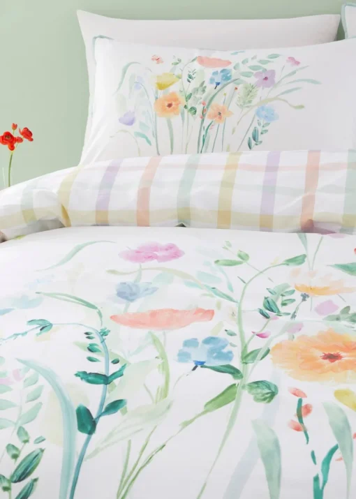 Appletree Style Gardenia White Duvet Cover Set