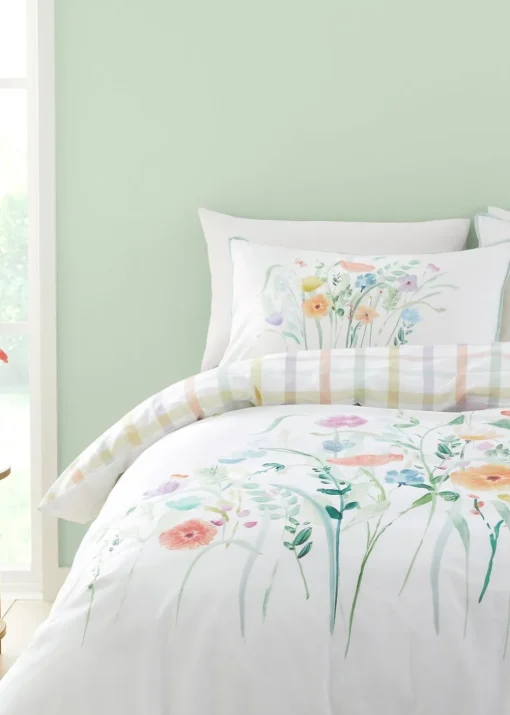 Appletree Style Gardenia White Duvet Cover Set