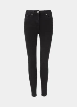 April Black Skinny Jeans (Long Length)