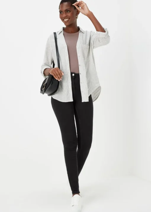 April Black Skinny Jeans (Long Length)