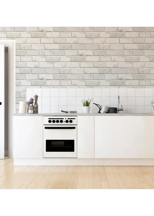 Arthouse Diamond White Brick