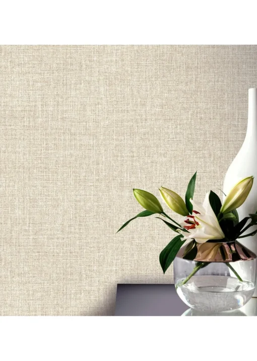 Arthouse Luxe Hessian Taupe