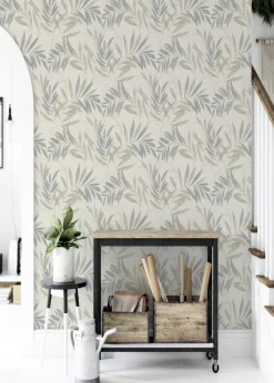 Arthouse Luxury Leaf Wallpaper