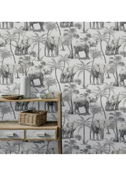 Arthouse Safari Elephant Charcoal