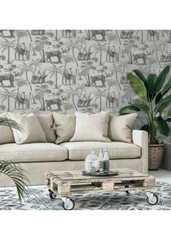 Arthouse Safari Elephant Charcoal