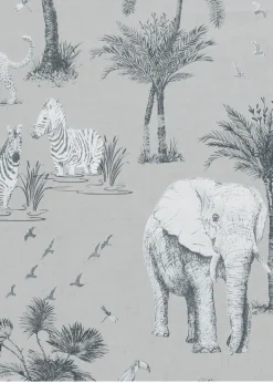 Arthouse Safari Lagoon  Wallpaper