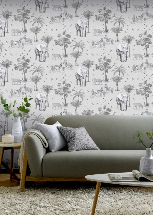 Arthouse Safari Lagoon  Wallpaper