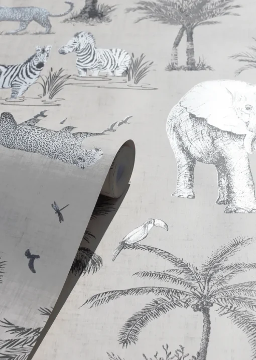 Arthouse Safari Lagoon  Wallpaper
