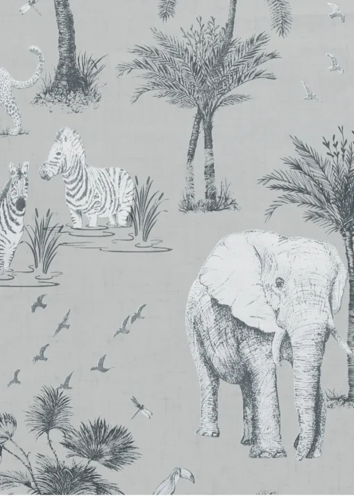 Arthouse Safari Lagoon  Wallpaper