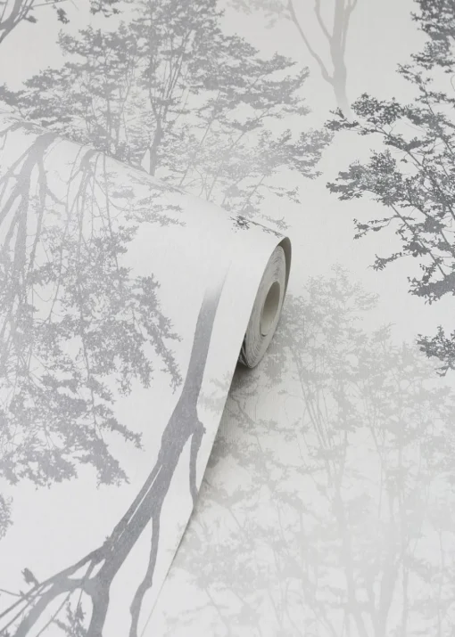 Arthouse Wildwood Mono Wallpaper
