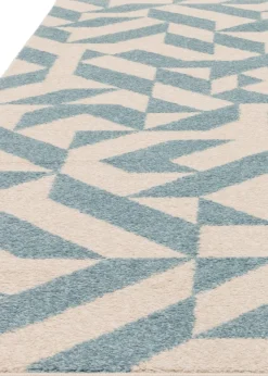 Asiatic Muse Blue Shapes Rug