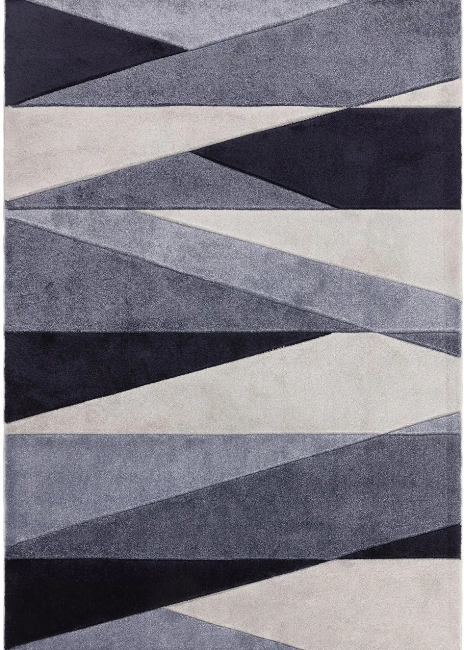 Asiatic Sketch Segment Blue Rug