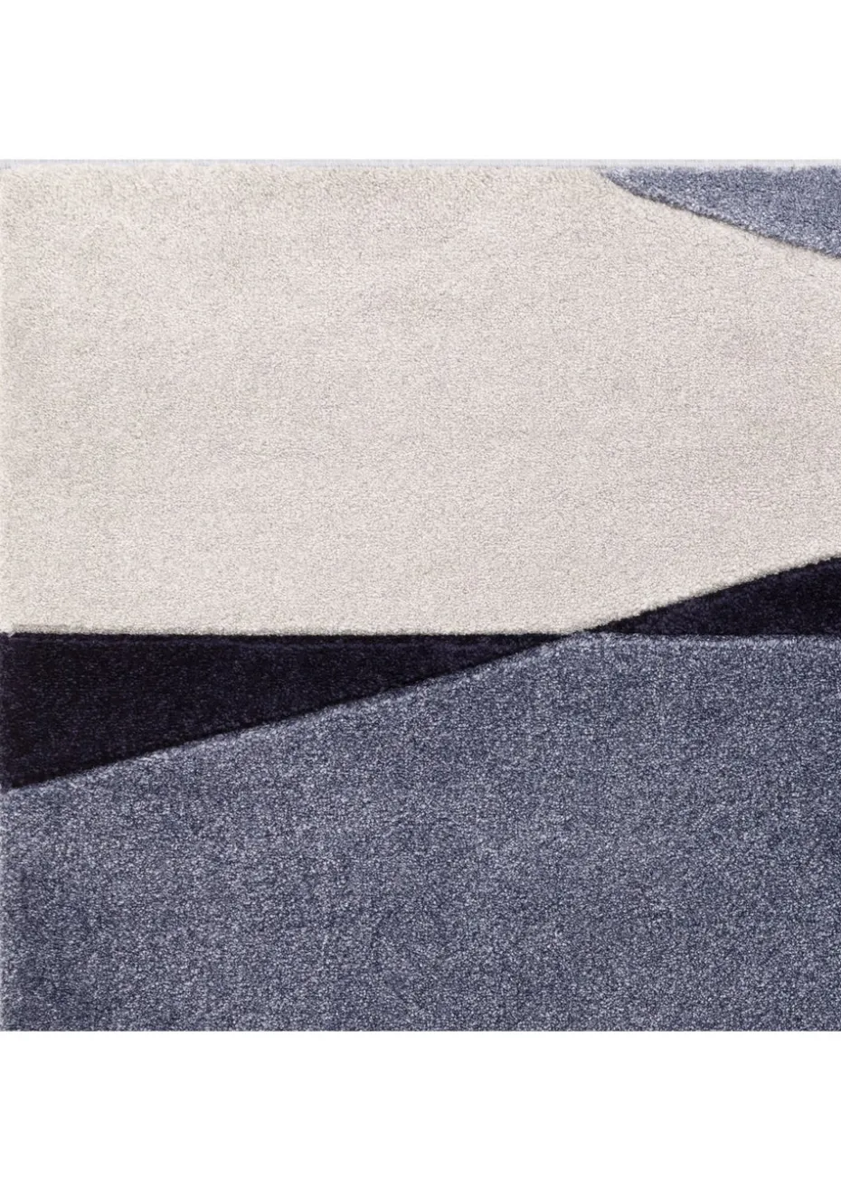 Asiatic Sketch Segment Blue Rug